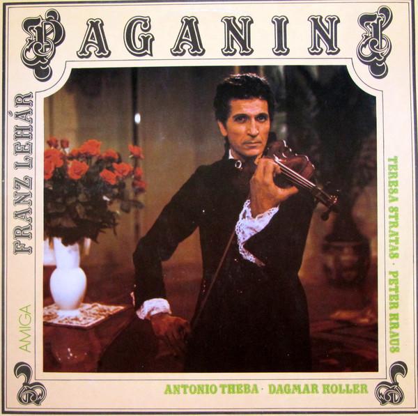 LP Record FRANZ LEHR  Paganini 845244 AMIGA 1988 German Dem Classical Used
