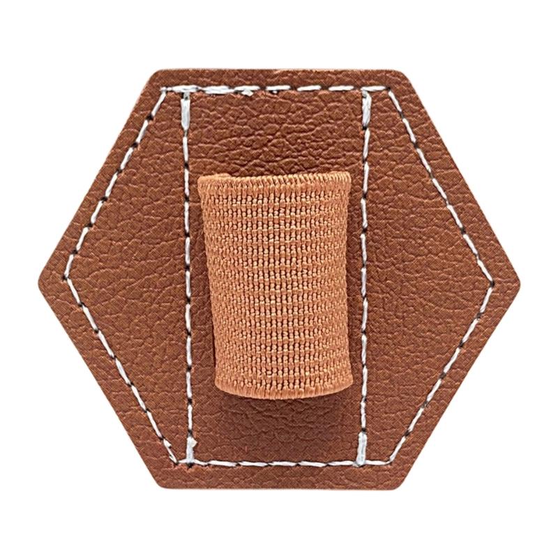 Leather Pen Clip Holder Adhesive Pen Holder Tablet Pen Holder Elastic Pen Holder for Hardcover Notebook Journal Planner