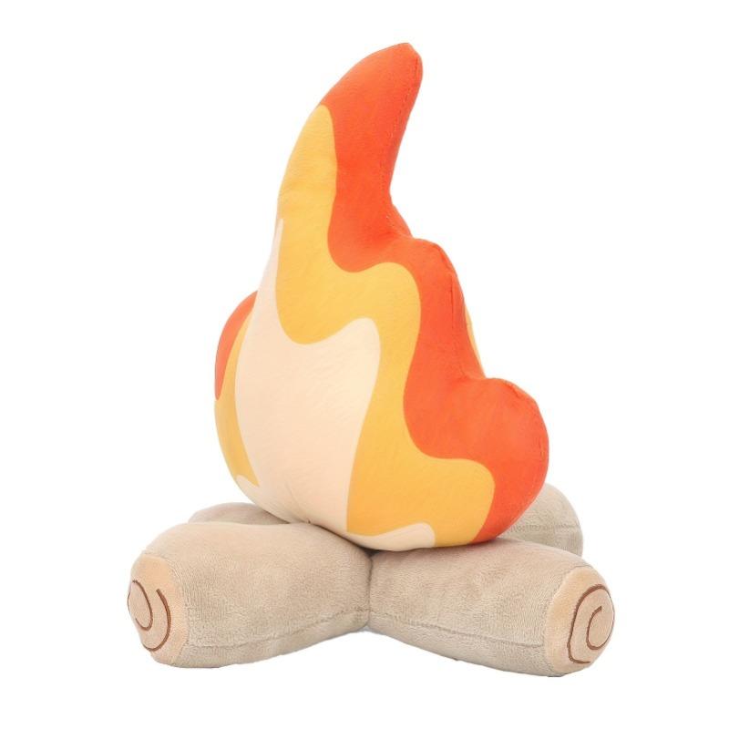 30cm simulated campfire plush toy, soft fabric. Cute decor and holiday gift for home & camping.