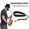 Protection Neck Saxophone Strap Leather Sax Shoulder Strap Saxophone Lanyard Neck  Adult Child