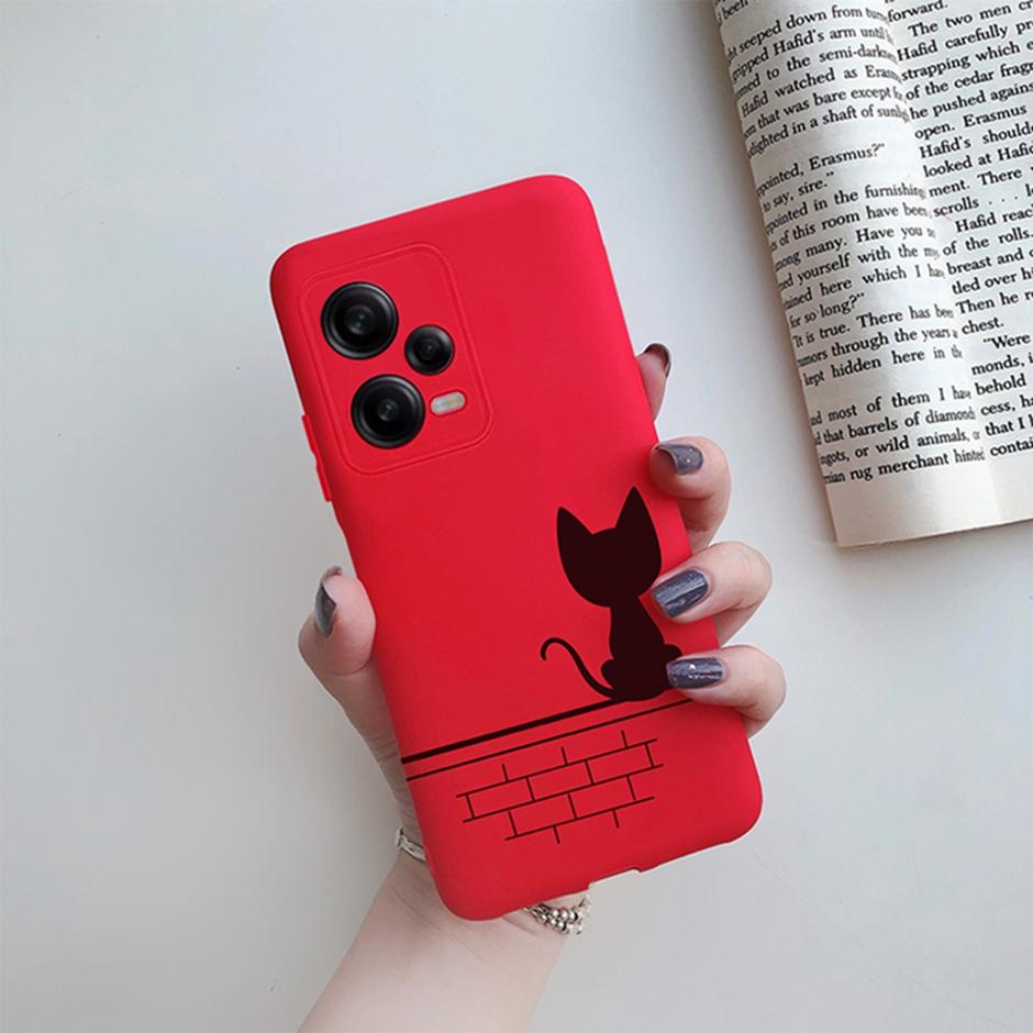 For Redmi Note 12 Pro Plus Case Cover TPU Silicone Shell for Xiaomi Redmi Note12 Pro 5G Phone Case Note 12Pro Plus Cartoon Funda