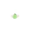 Green Cat's Eye Gemstone 925 Solid Silver Handmade Jewelry For Anniversary Gift RR-59-37