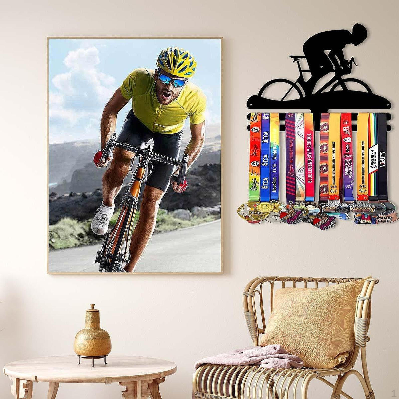 

Держатель для медалей для спортивных соревнований, настенная стойка для демонстрации cycle