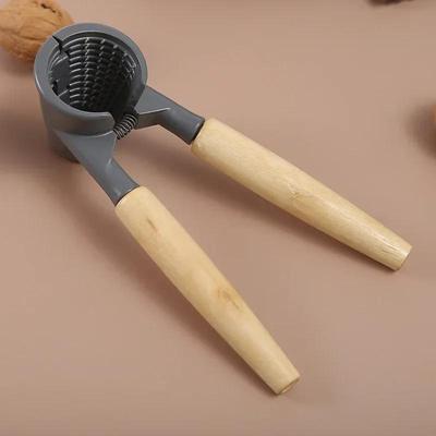 Hogar Portátil Nuevo Tipo Embudo Herramienta Especial Abrazadera de Nuez Cascanueces Aleación de Aluminio Abridor Accesorios Cascanueces