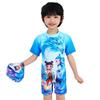 Boys 'swimming Suit Children's Cartoon Nezha Short-sleeved Sunscreen Boys' One-piece Surfing Diving