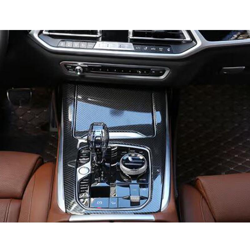 Center Console Gear Shift Panel Cover For BMW X5 Xdrive G05      Decoration Trim Auto Interior Accessories