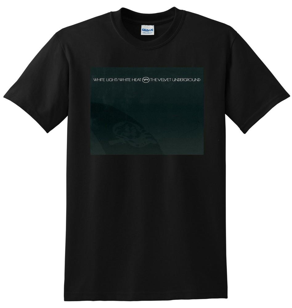 THE VELVET UNDERGROUND T SHIRT white light/white heat SMALL MEDIUM Unisex T-Shirt XXL