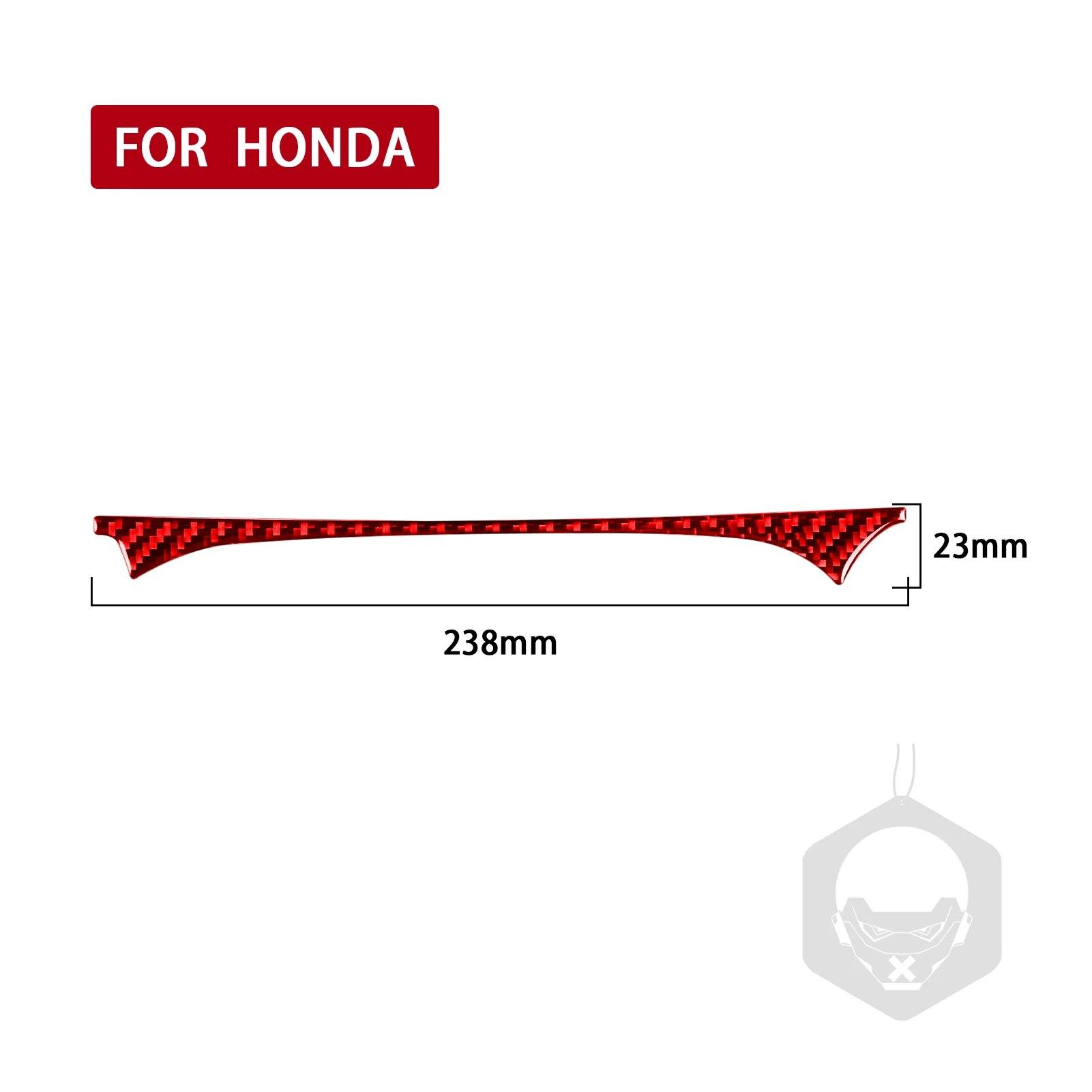 

Украшение приборной панели автомобиля, наклейка, наклейка для Honda Accord 2014-2017, автомобильные аксессуары для интерьера, углеродное волокно style B(RHD)