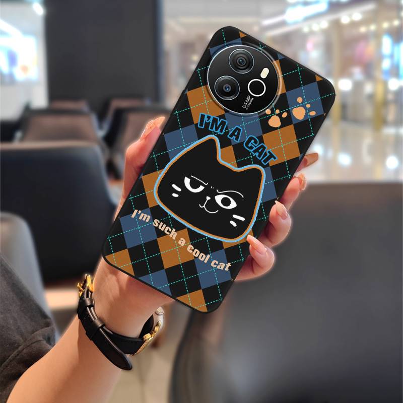 Back Cover Graffiti Phone Case For Blackview Shark8/Oscal Tiger12 Anti-knock Fashion Design Dirt-resistant TPU Soft case