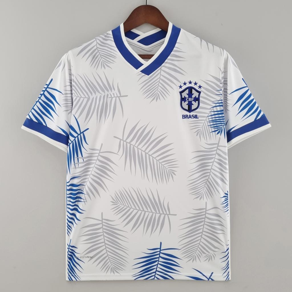 Fünf Sterne Brasilien Heim Auswärts 980204 Retro Trikot Nationalmannschaft Fan Edition Thailändischer Fußball