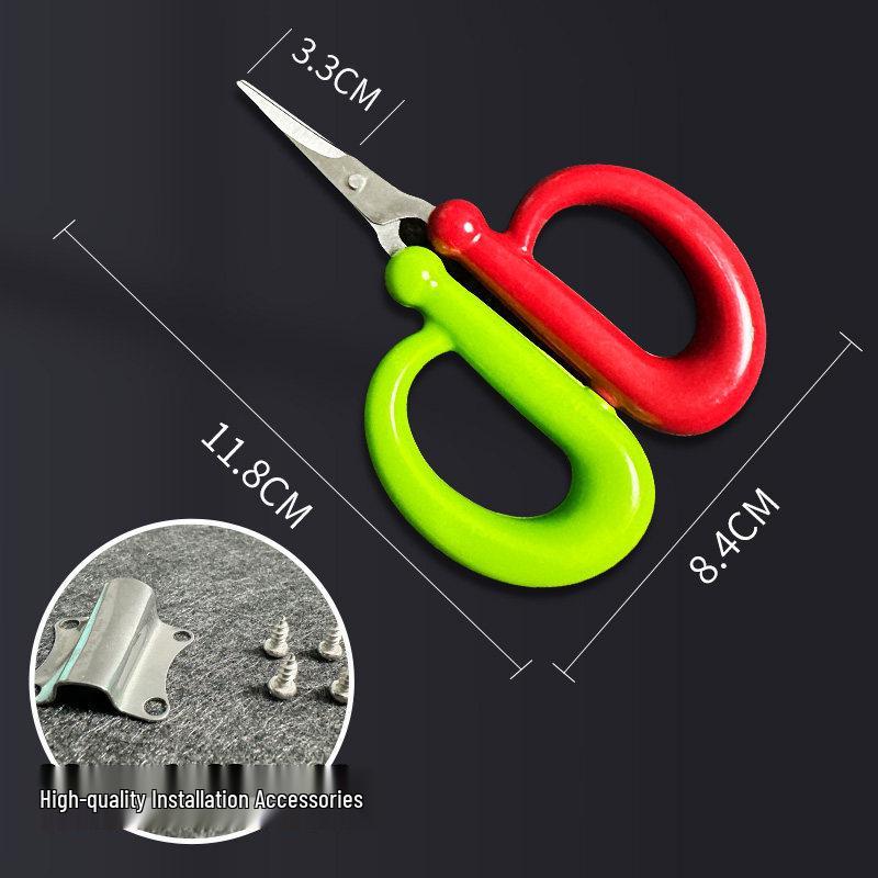 Multi-functional Fishing Float Box with Stainless Steel Scissors