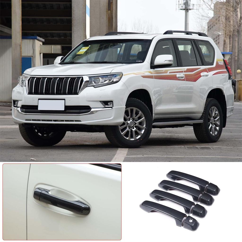 Sauicemy Exterior Door Handle Cover Trim for Toyota Land Cruiser Prado FJ150 150 2010