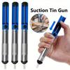 Aluminium Desoldering Suction Pump Tool Solder Sucker Suction Tin Pen Removal Device Blue Vacuum Soldering Iron Desolder