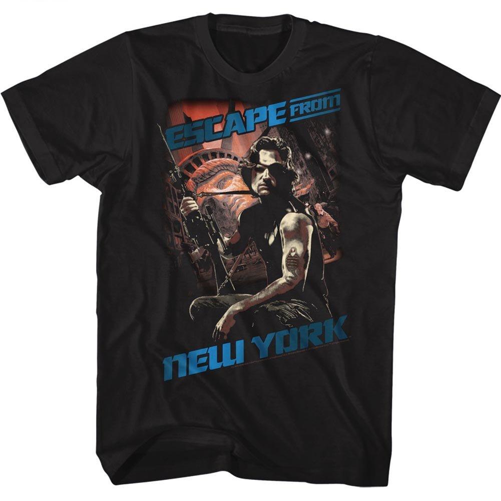 Escape From New York TShirt UnisexSummer Retro Action Movie Graphic Short Sleeve Casual Streetwear Loose Fit Film Fan Tee