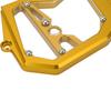 Front Sprocket Cover CNC Aluminium Alloy Chain Guard Protector Motorcycle Refitting Replacement for ZX6R 2009‑2021Gold