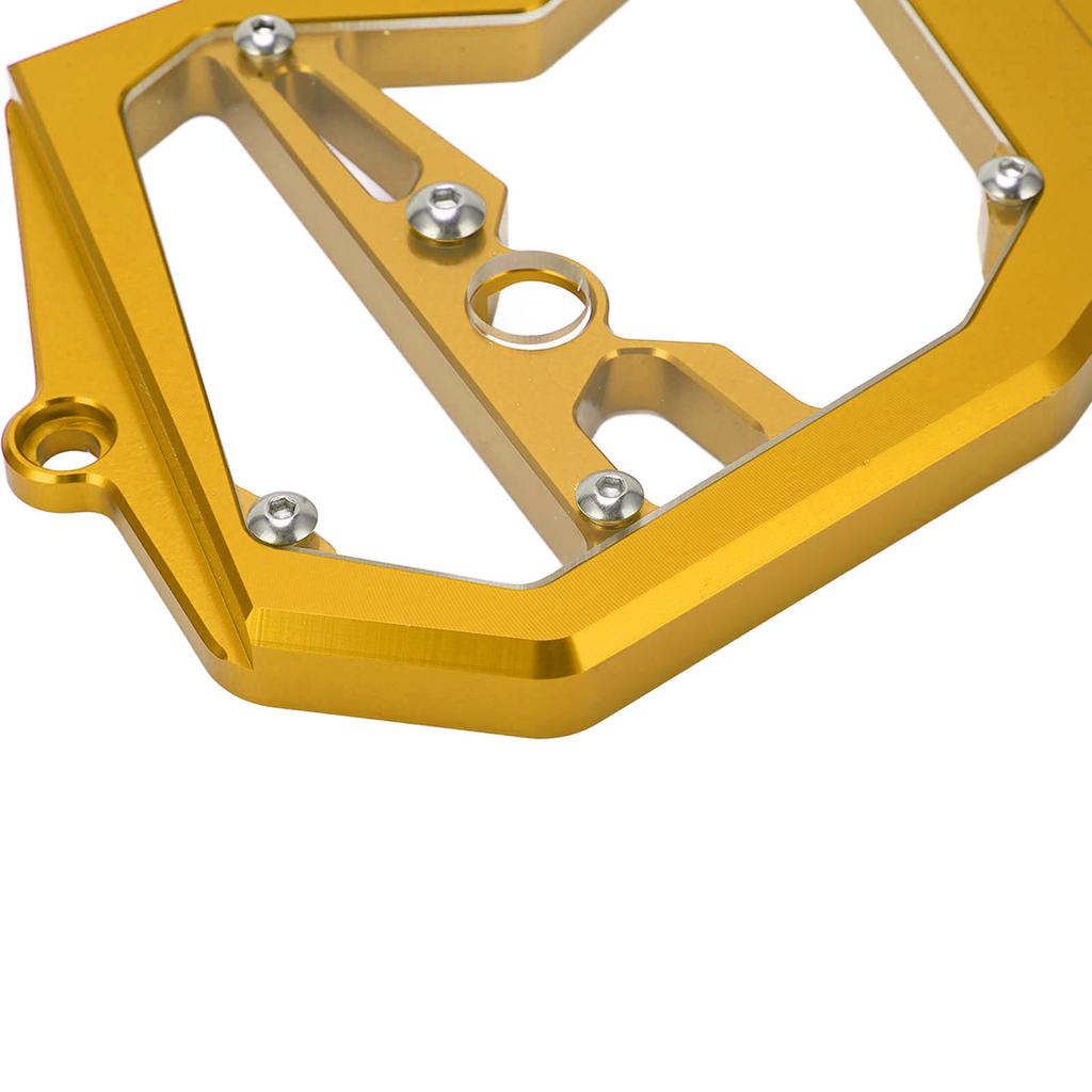 Front Sprocket Cover CNC Aluminium Alloy Chain Guard Protector Motorcycle Refitting Replacement for ZX6R 2009‑2021Gold