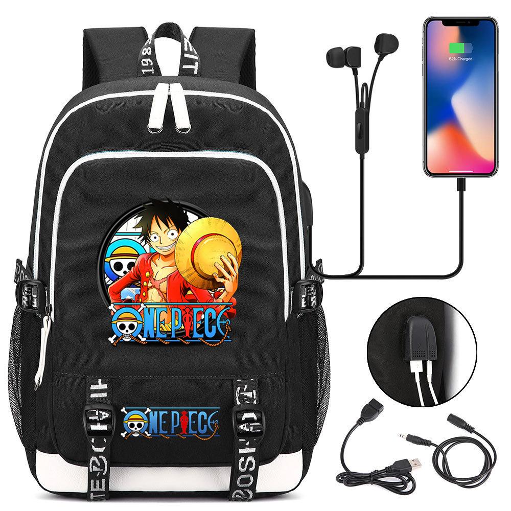 Primary And Secondary School Students Schoolbag Riman Personalized Printing Youth Leisure Travel With Usb Backpack