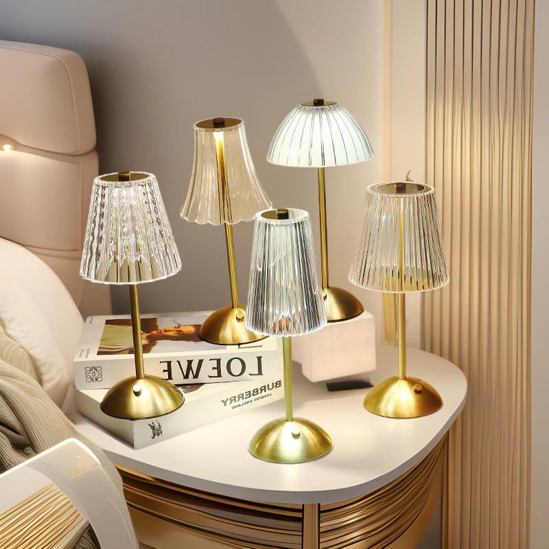 Modern Minimalist Pumpkin Table Lamp: Luxury Bedside Night Light & Gift Decor