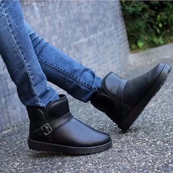 Pánské Sněhule Zimní S kožíškem Teplé Pánské Boty Levné Protiskluzové Výprodej Běžné Velikost 44 Y2k Móda Vysoká kvalita V akci Nové 45