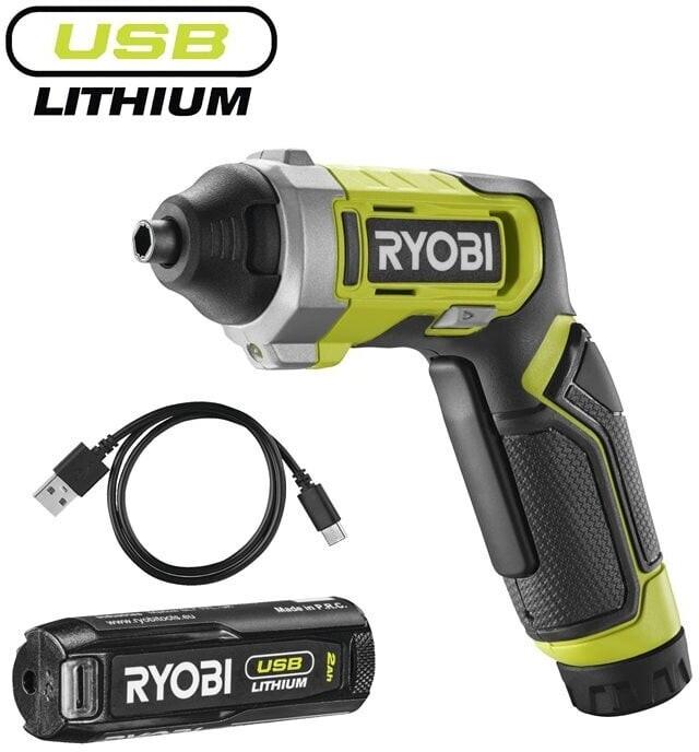 Mini Screwdriver Ryobi ERGO RSD4-120T1x 4V 2.0 Ah