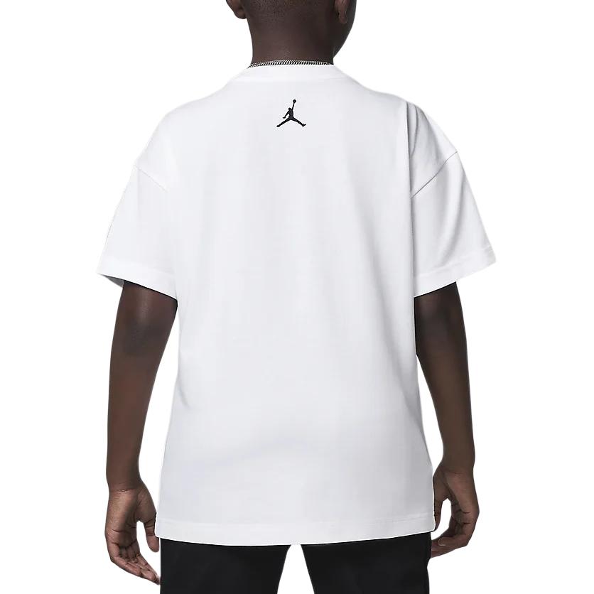 Jordan Apparel T Shirt White Teenagers HQ7122-100