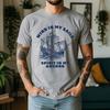 Men's Cotton T Shirt Wind In My Sails Sea Retro Style Casual Daily Comfortable Breathable Short Sleeved