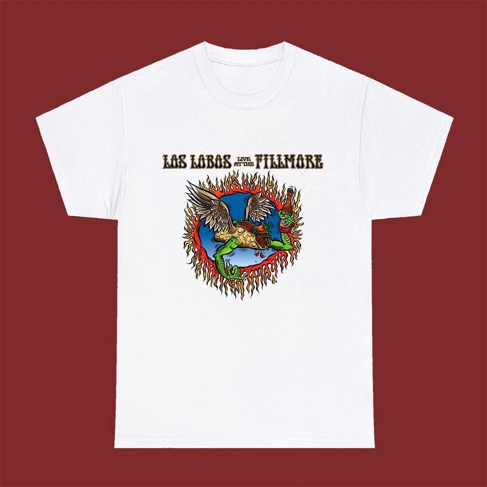 Los Lobos Live At The Fillmore Men s White Size S-5XL XXXL