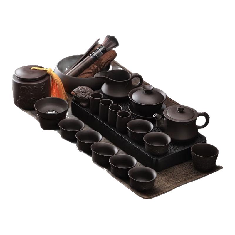 Qianyu Zisha Kung Fu Ceramic Tea Set