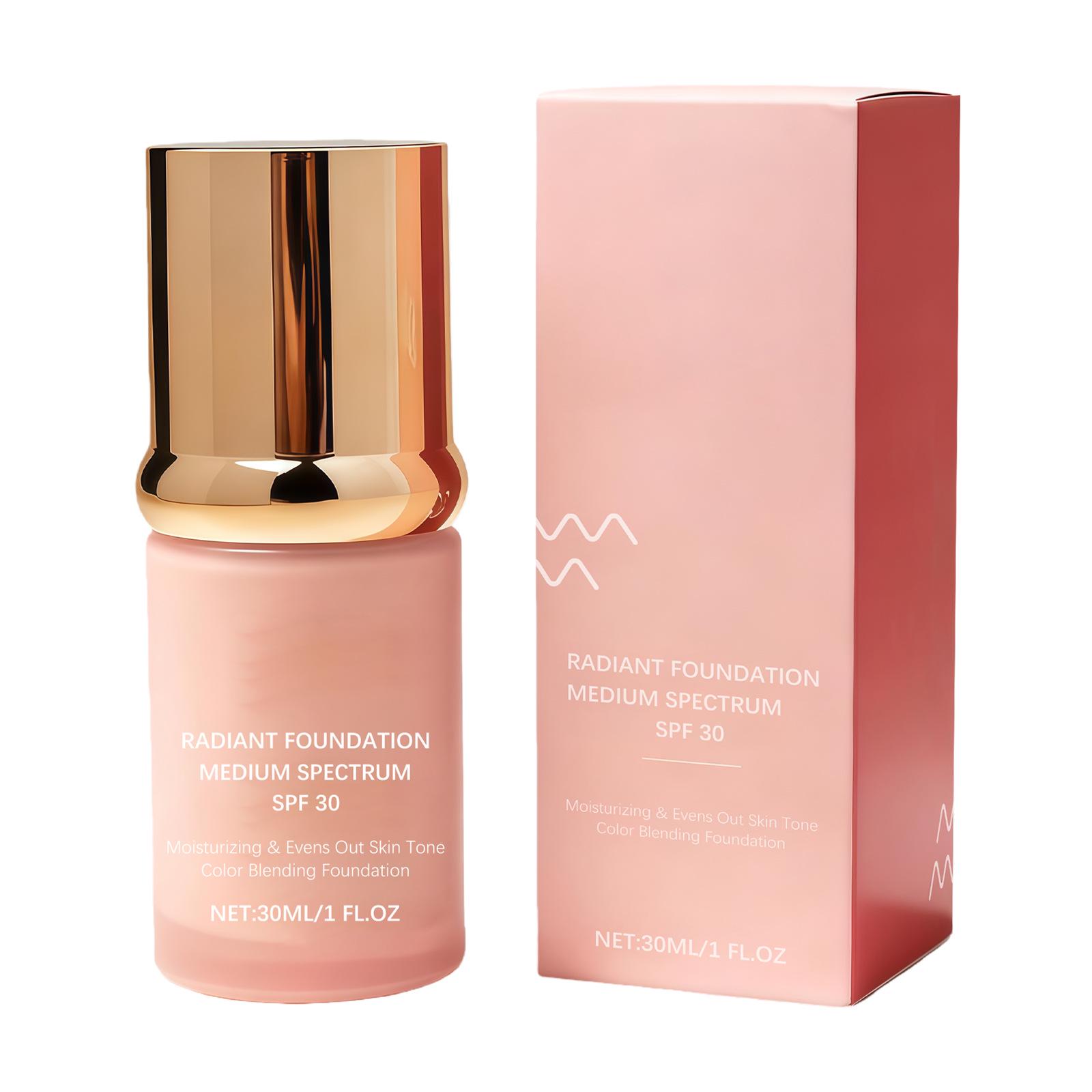 Clear & Natural Matte Foundation: Lightweight, Hydrating, Moisturizing, Smooth & Radiant Finish