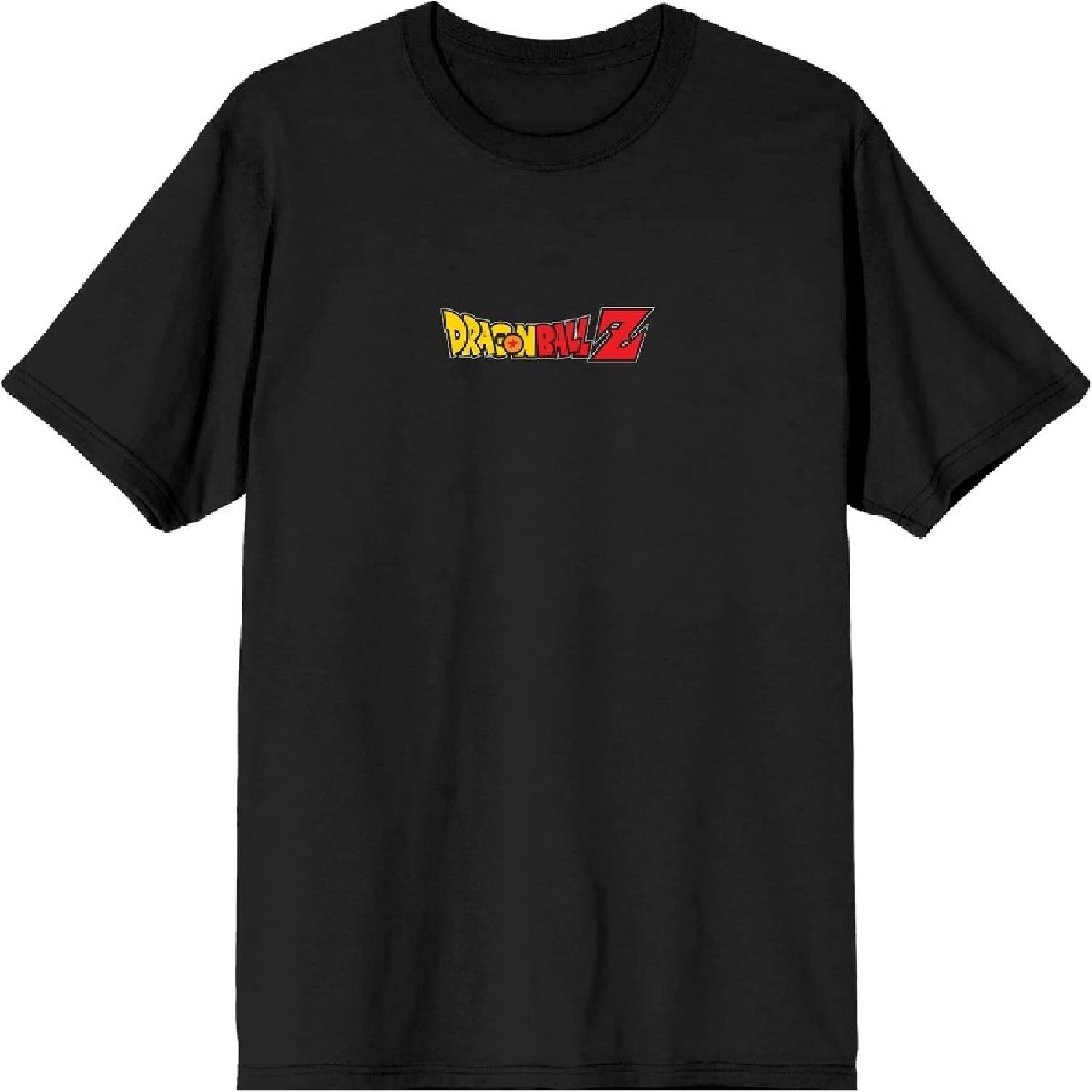 Dragon Ball Z Super Saiyan Goku Crew Neck Short Sleeve Men s Black T-shirt S
