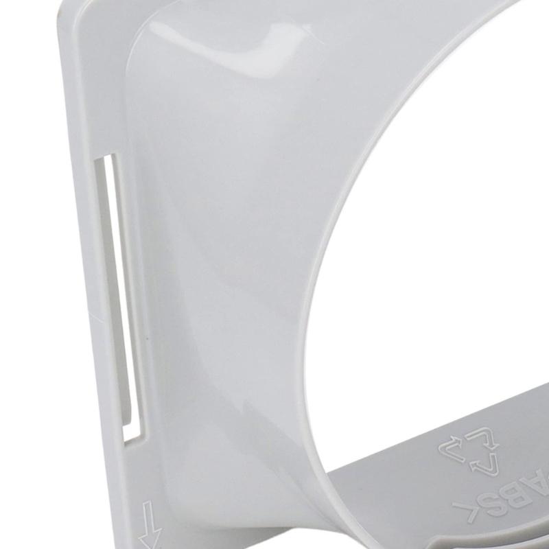 Air Conditioner Exhaust Hose Coupler Universal Thread Square to Round Portable Exhaust Duct Hose Adapter Accessories