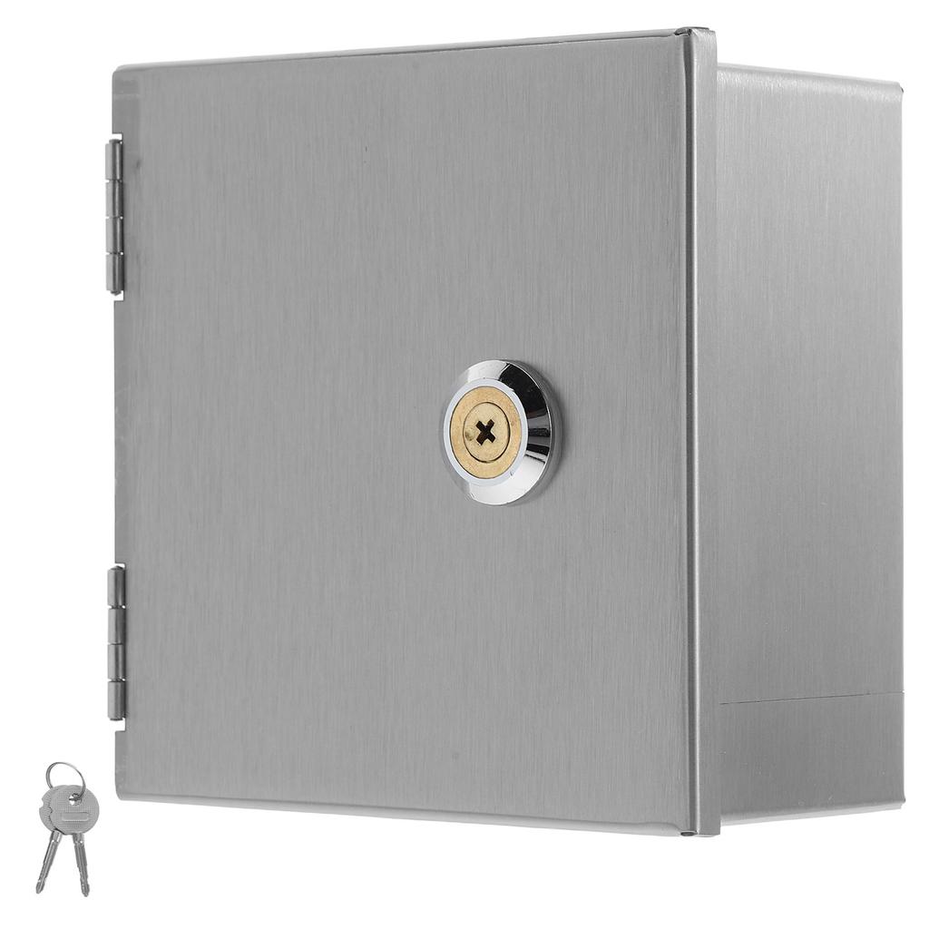 Stainless Steel Electrical Box Splashproof Lockable Socket Protector for Ev Charging Outdoor Switch Protection Rainproof Outlet