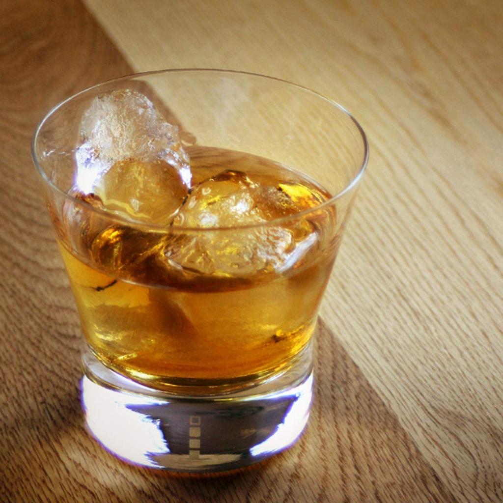 Wired Beans Eternal Rocks Glass, 270ml, in a Japanese Cedar Box (Transparent (Clear)), Retirement Gift