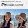 Women Sun Hat With Bow Summer Hat, Rear Bowknot Wide Brim Cycling 360 Face And Neck Protection Degree UV Fisherman for Outdoor Hiking Packable