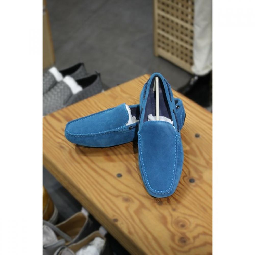 

Паникалле Марио Кожа Замша Лоферы-лодочки Синие Туфли для вождения M Ifo06bl 27042/Single item
