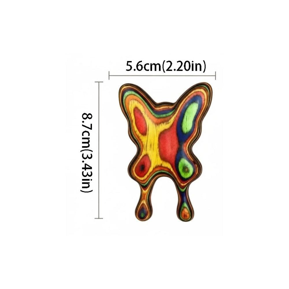 Solid Wood Gua Sha Tool Hand Polished Butterfly Gua Sha Beauty Massager Skin Massager Nose