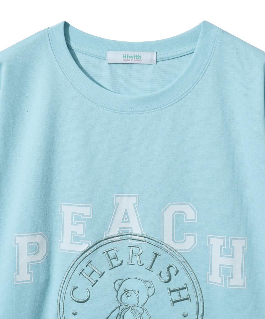 HIWITH Cherish Short Sleeve T-Shirt_Blue