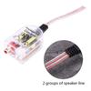 Ren He Car Audio Line-Out Converter for Car 2 Channel High/Low Level Converter Speaker