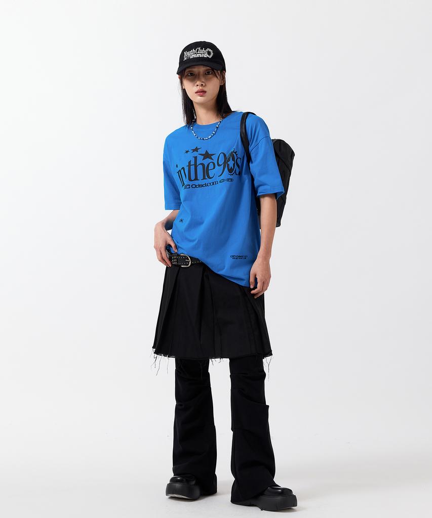 ODDSTUDIO Youth Club Embroidered Logo Ball Cap - Black