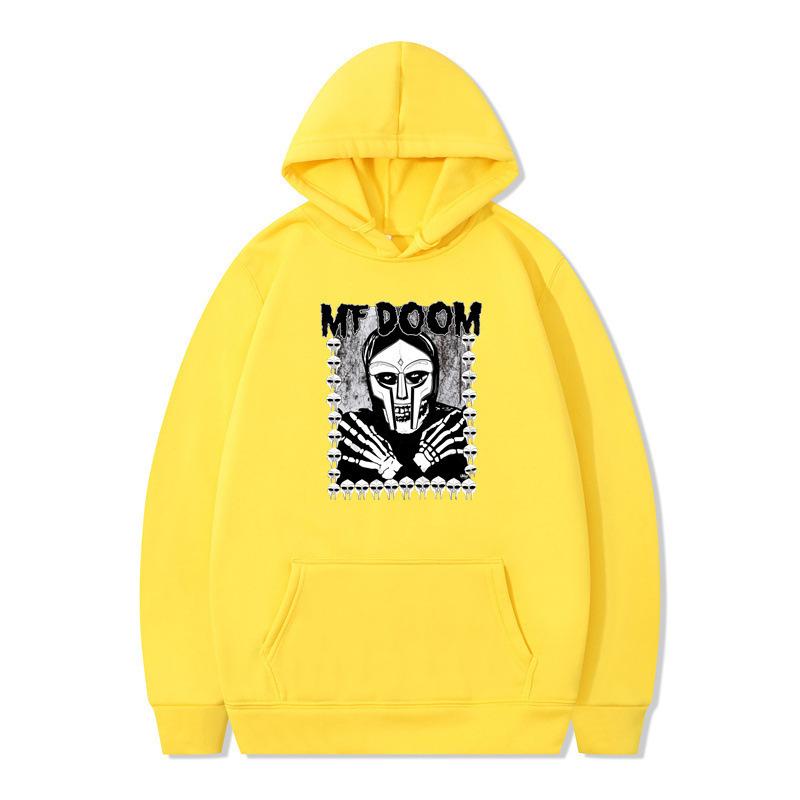 Autumn and Winter New Cartoon Print Loose Top Fashion Casual Hooded Sweater Men's and Women's Clothing