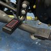 Quick Install Rubber Brake Pedal Protector Non Slip Tread Pattern Comfortable Foot Rest Quick Installation for BAJAJ