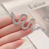 2PCS Metal Snake Hair Pin Women's Bangs Duckbill Clip Alloy Barrette Fashion Hair Clip Hairpin Hair Accessories For Women Gift