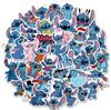50pcs Stitch Cartoon Graffiti Stickers Waterproof Decals Stickers For Laptop Phone Thermos Notebook Ipad Diy Stickers Toys Gift