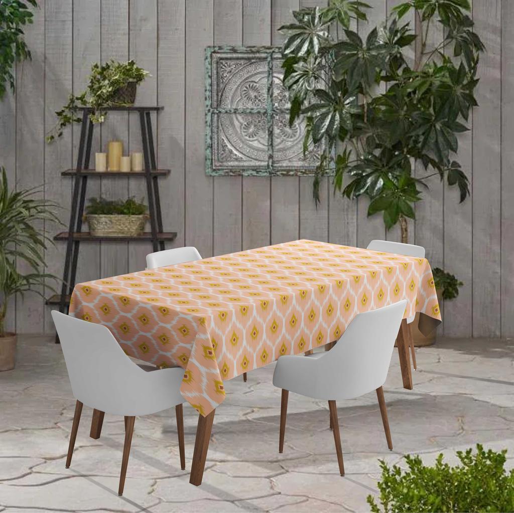 Vargottam Indoor Outdoor  Tablecloth  58x102 Inch  Rectangle  Tablecloth Waterproof Patio  Table  Cloths- Spring Summer  Table