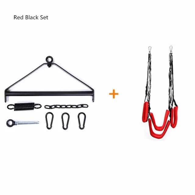 Mykt materiale Sex Swing Erotiske leker med stropp Sele Tau Kjærlighetsmøbler med metallslynge for Bdsm Fetish Bondage Sexstilling