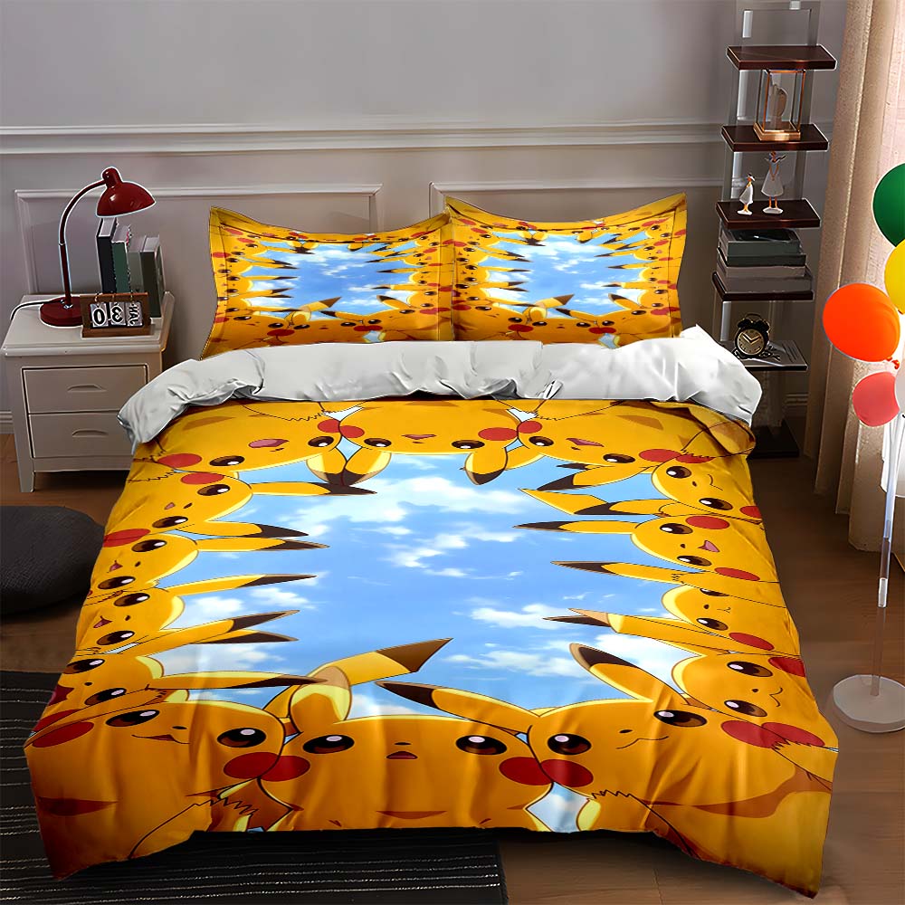 

Bright, animated, cheerful. Bedding Duvet cover sets Duvet covers Pillowcases gifts (1 * Duvet Cover 2 * Pillowcases, without duvet insert) 135x200cm