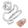 Women Finger Nail   Electroplated Copper Nail   Exquisite Stylish Nail Art