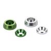Hujiang Aluminum Alloy Hex Socket Screw Cap with Cylindrical Head and Washer, M2-M8