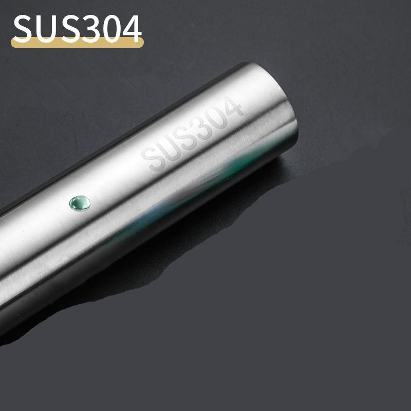 Stainless Steel Rolling Pin Kitchen Utensils Dough Roller Bake Pizza Noodles Cookie Dumplings Making Non-stick Baking Tool