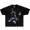 Playboi Carti X The Weeknd Oversized T-shirt Y2K Streetwear Grafisch Rap T-shirt Mannen Vrouwen Vintage Top Hip Hop Streetwear Oversized T-shirt